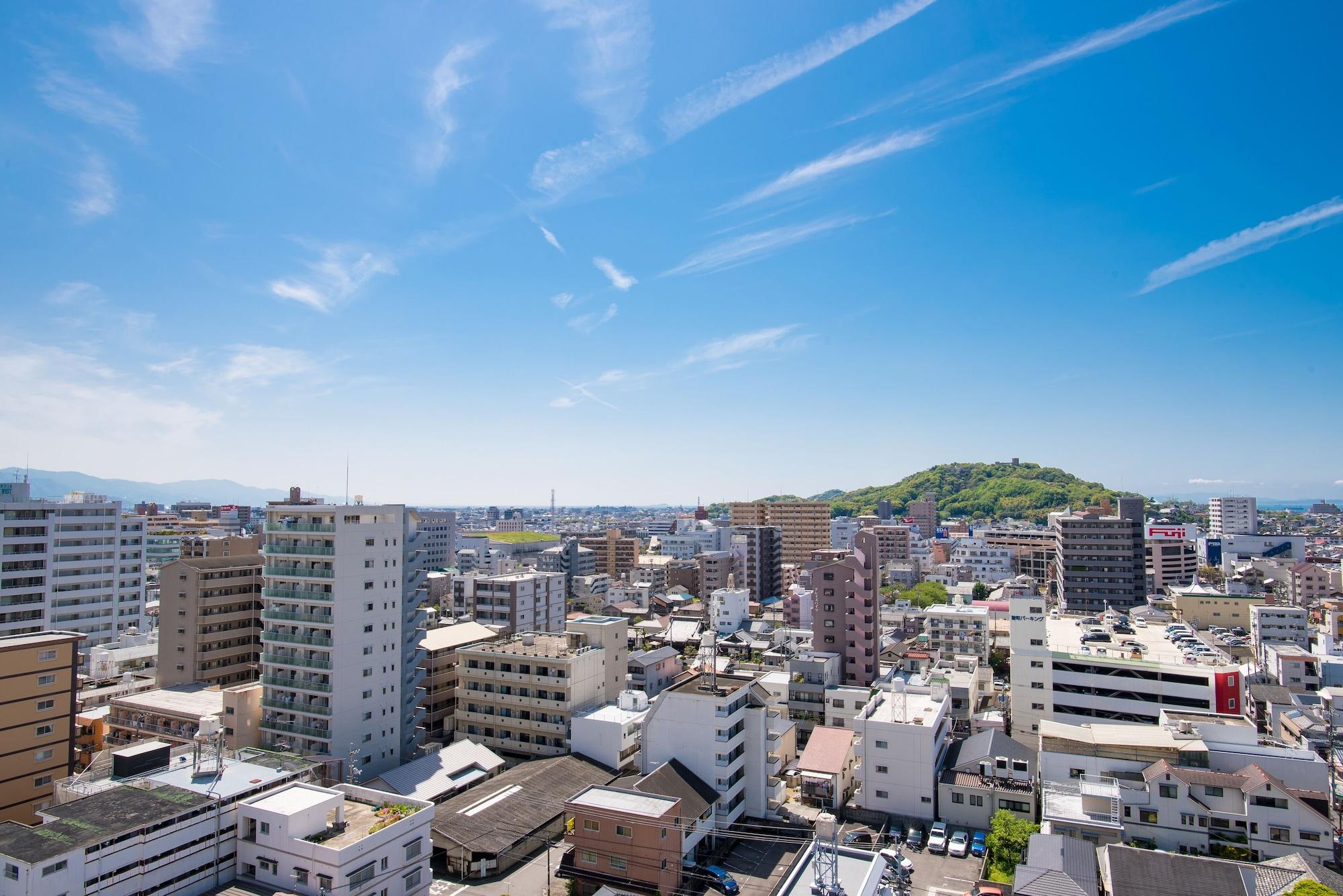 Apa Hotel Matsuyamajo-Nishi Мацуяма Экстерьер фото