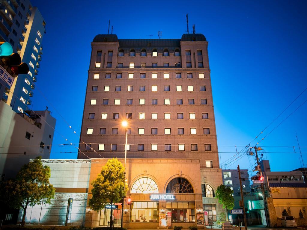 Apa Hotel Matsuyamajo-Nishi Мацуяма Экстерьер фото